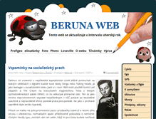 Tablet Screenshot of beruna.cz